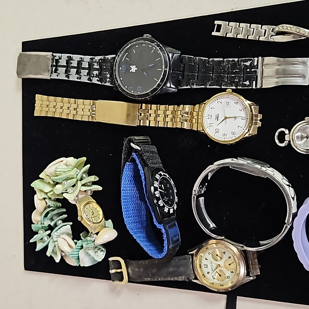 Lot of Bulk Watches, For Parts or Repair, A7